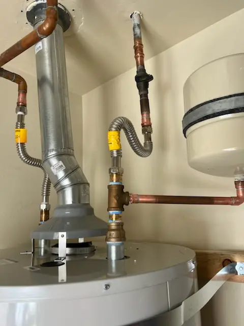 Water heater installation and plumbing repair in Willow Creek